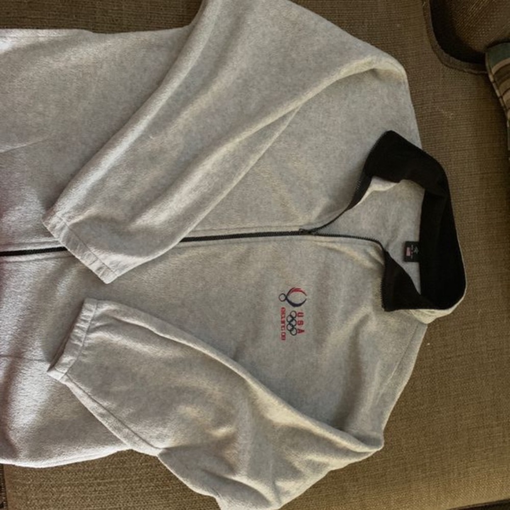 USA olympics Beijing 2008 zip up fleece